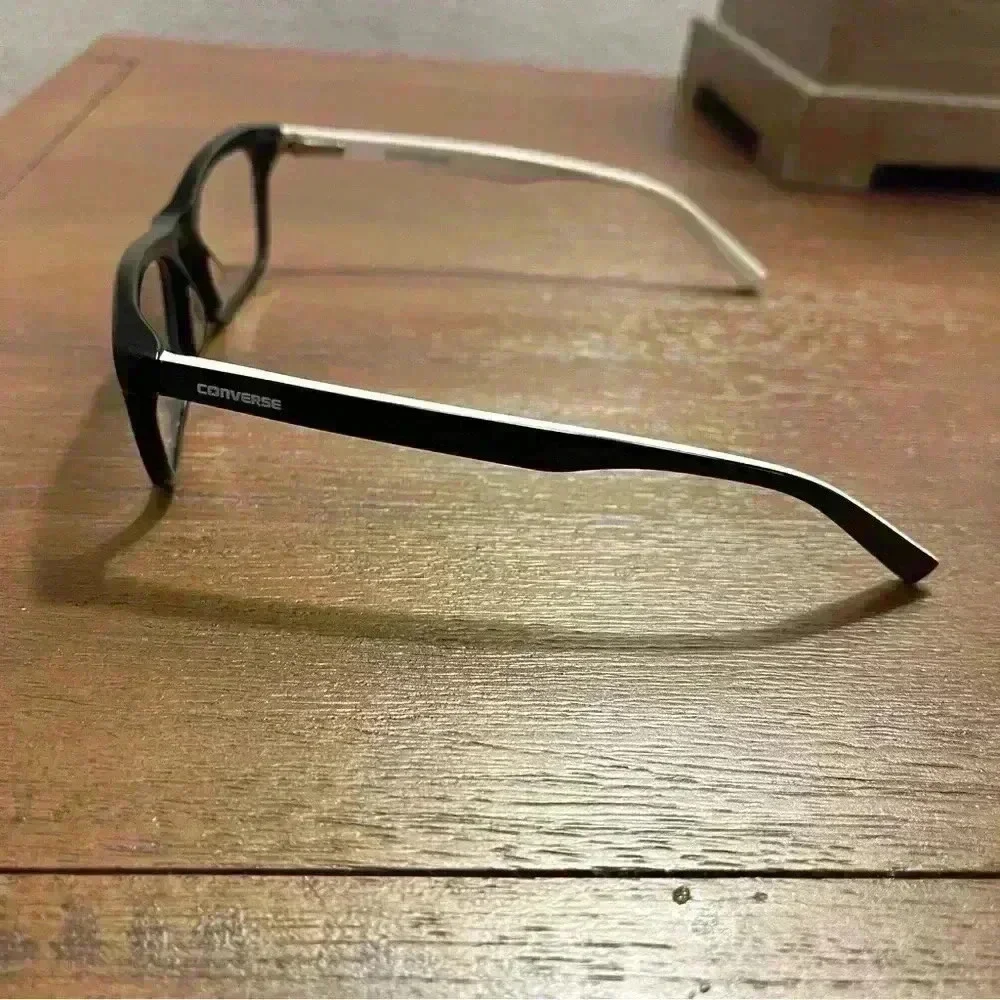 Converse K304 kids eyeglass frames black and white size 47 18 130